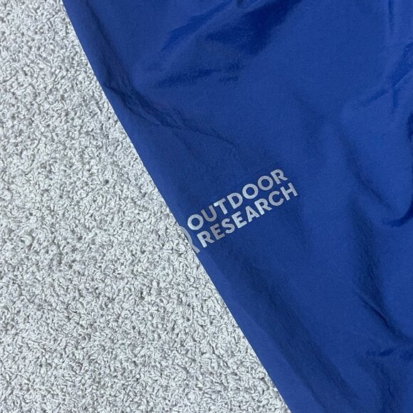 Outdoor Research Deviator Hoodie Jacket Blue Full Zip Hooded Hiking Men's XXL - Picture 5 of 7